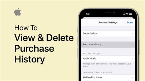 how to delete apps from your purchase history
