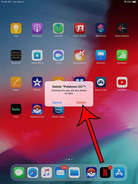 how to delete apps in ipad mini 3