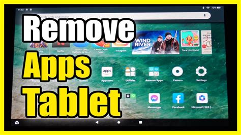 how to delete apps on amazon fire tablet 10
