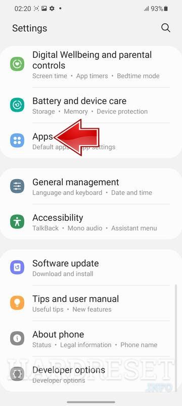 how to delete apps on galaxy s21