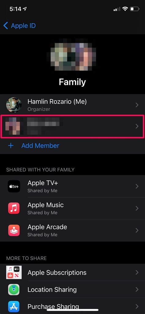 how to delete apps on ipad with family sharing