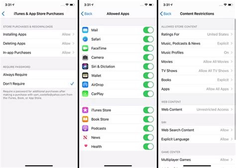 how to delete apps with parental controls apple