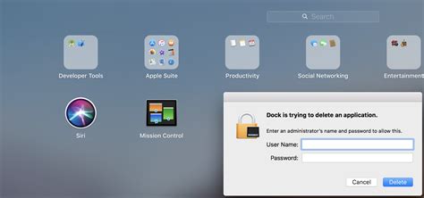 how to delete apps without admin password