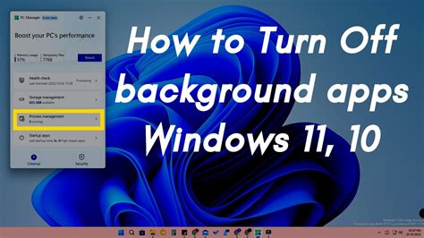 how to delete background apps on pc