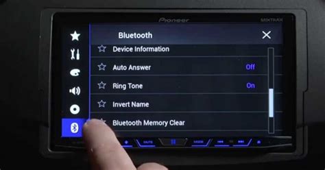 how to delete bluetooth device from car pioneer