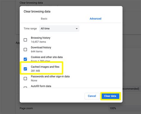 how to delete browser cache on pc