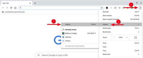 how to delete browsing history on chromebook