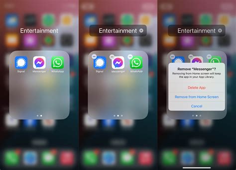 how to delete cache on messenger iphone