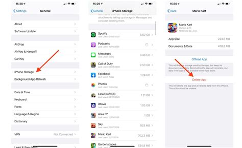 how to delete cached data on iphone