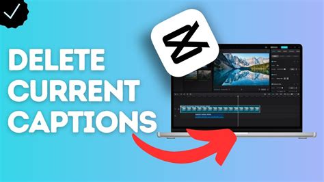 how to delete caption track in capcut