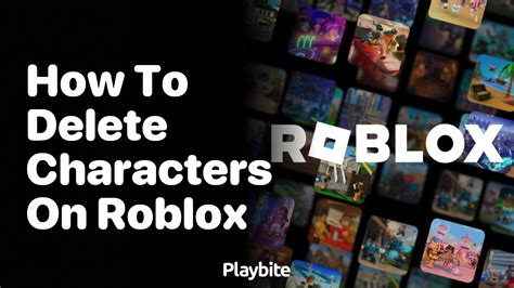 how to delete characters on roblox on ipad