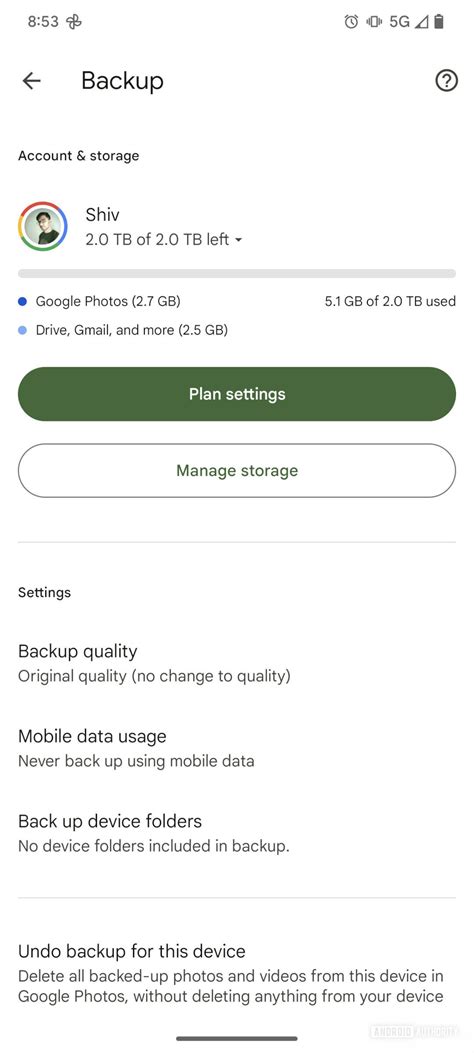 how to delete cloud storage - android