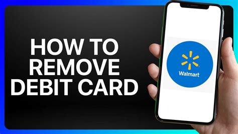 how to delete debit card from app store