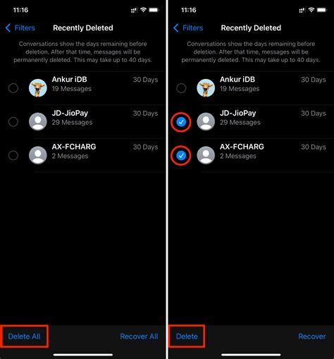 how to delete deleted messages on iphone 11
