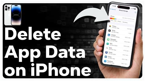 how to delete documents and data on iphone without deleting app youtube