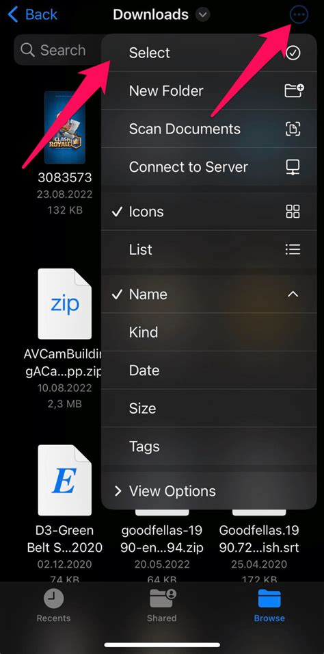 how to delete downloads on word