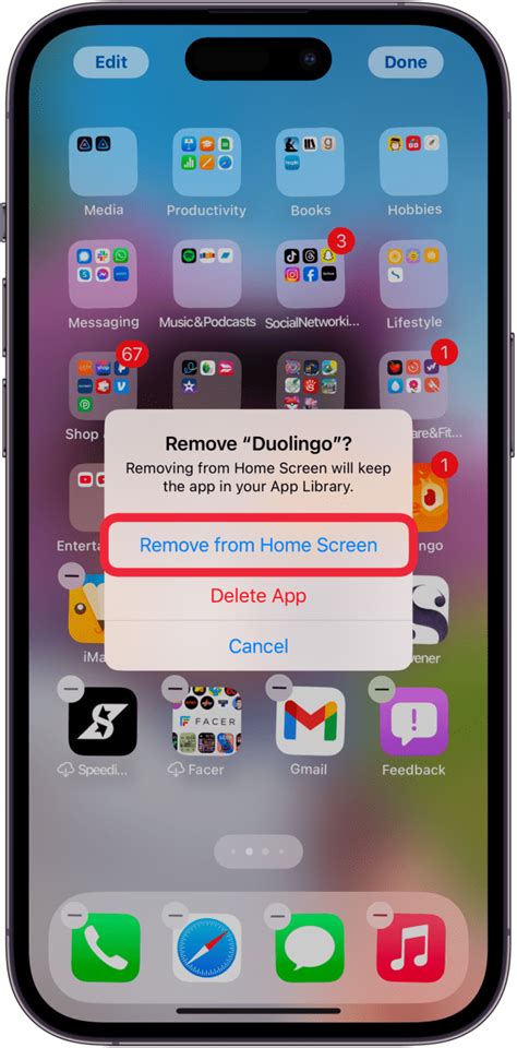 how to delete duplicate apps on iphone