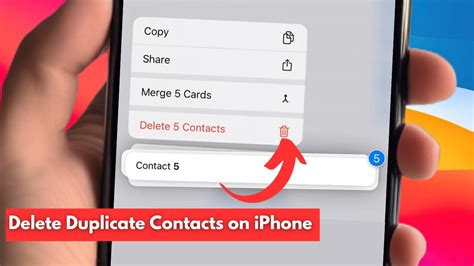 how to delete duplicate contacts on iphone 14 pro max