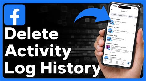 how to delete facebook activity log