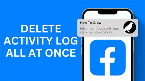 how to delete facebook activity log all at once on android samsung