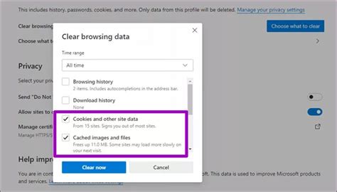 how to delete facebook cache