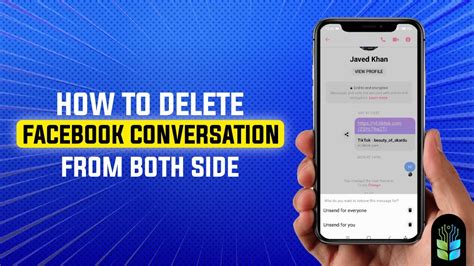 how to delete facebook conversation from both sides