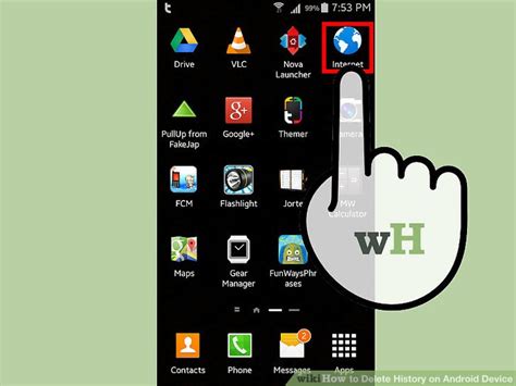 how to delete facebook history on android phone
