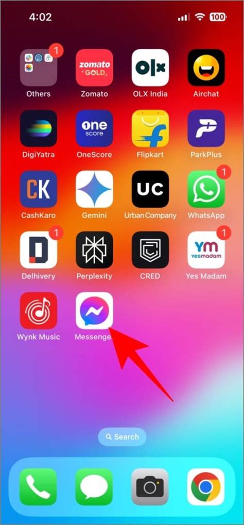 how to delete facebook messenger cache on iphone