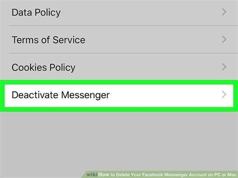 how to delete facebook messenger from mac