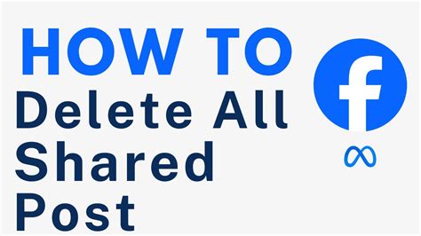 how to delete facebook shared posts all at once android