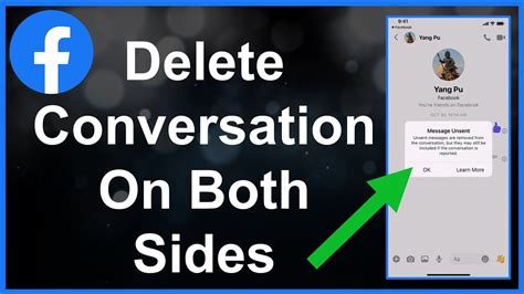 how to delete fb messenger chat from both sides