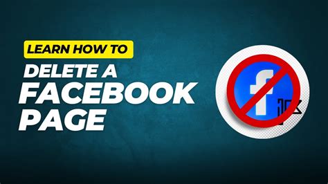 how to delete fb page in pc 2024