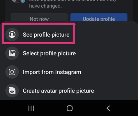 how to delete fb profile on android