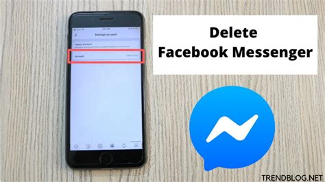 how to delete fb without deleting messenger
