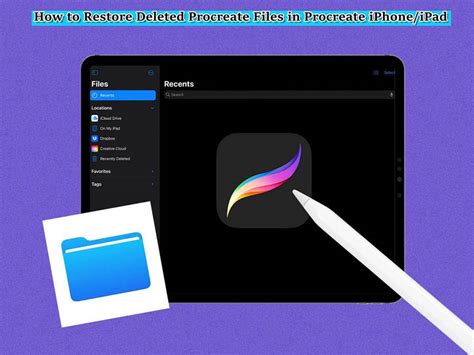 how to delete file on procreate ipad