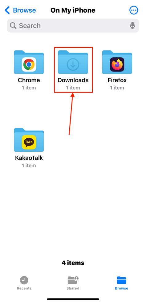 how to delete files in download folder on iphone