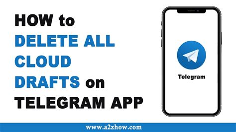 how to delete from telegram cloud