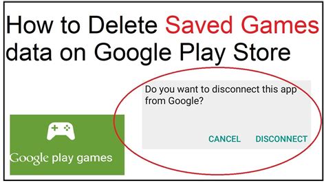 how to delete game data from google account