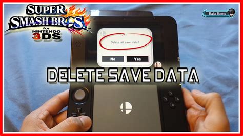how to delete game save data on 3ds