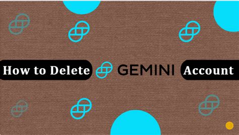 how to delete gemini crypto account