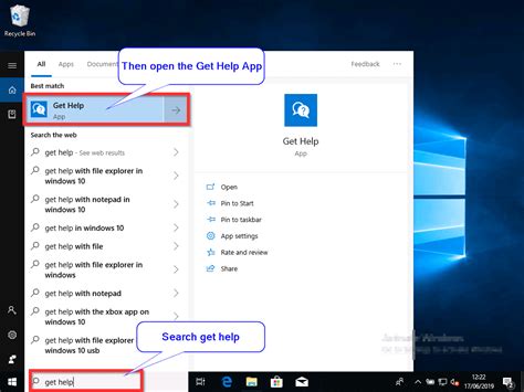 how to delete get help windows 10