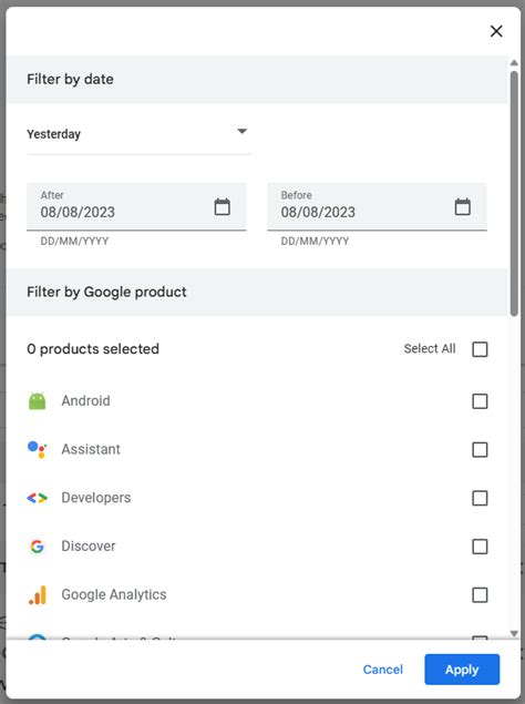 how to delete google data on you