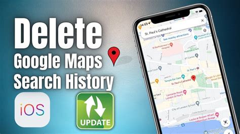 how to delete history from google maps on iphone