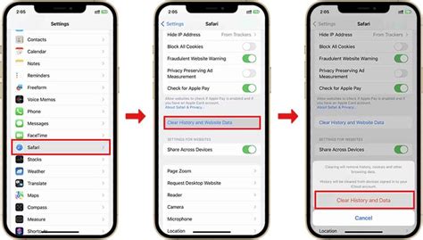 how to delete history on iphone 11