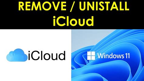 how to delete icloud on windows