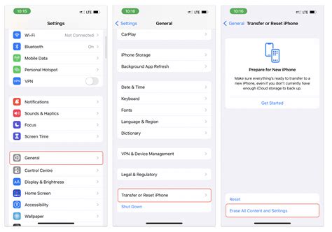 how to delete info on iphone 11