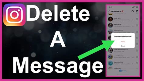 how to delete instagram messages on pc