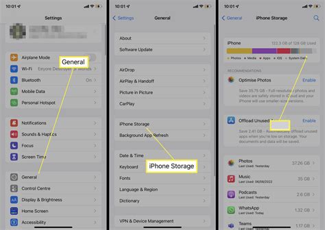 how to delete ios on iphone storage