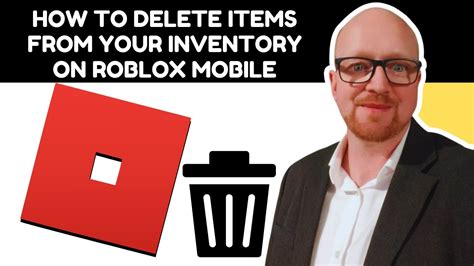 how to delete items from your roblox inventory mobile