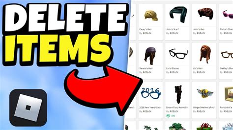 how to delete items on roblox 2025